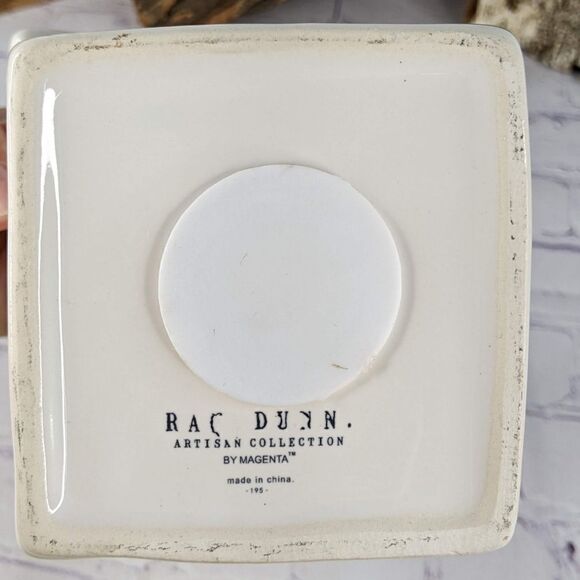 Rae Dunn RAINY DAY FUND Money Piggy Bank in Birdhouse Style Design - Picture 5 of 5